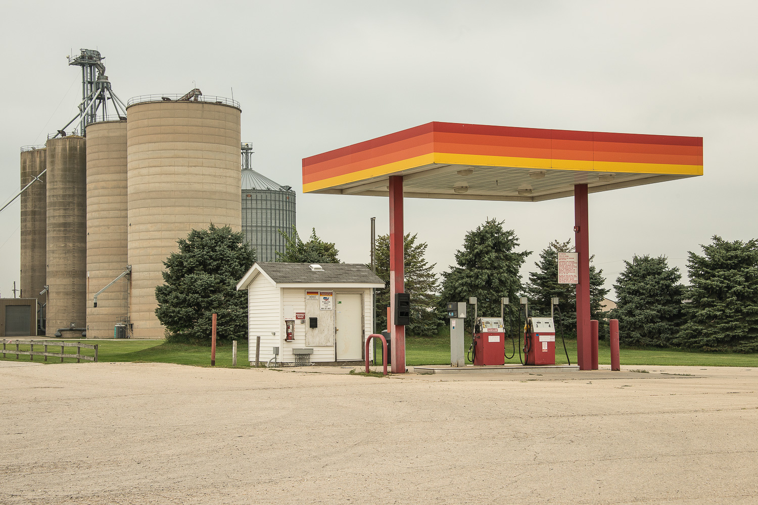 Gas Station, Clinton, Illinois, 2013